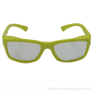 Passive Polarized Cinema Glasses for Digital Projector System